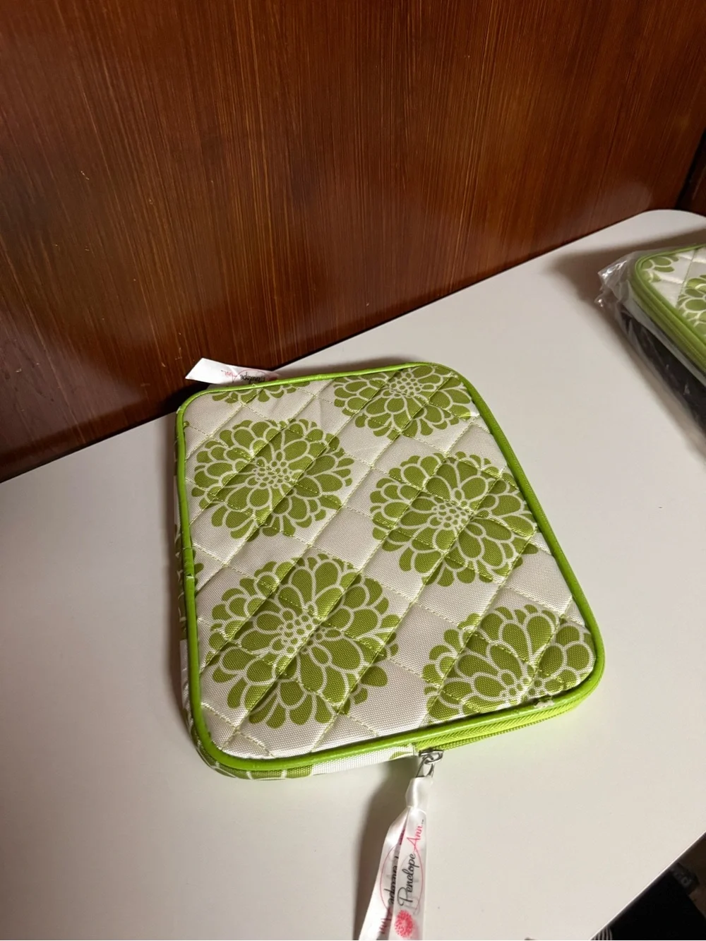 Penelope Ann Sleeve Case for Tablet in Green Floral